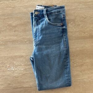 Zara Women's Skinny Jeans - Blue